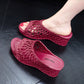 Women's Comfort Platform Wedge Cutout Sandal