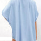 🔥Hot Sale 49% Off💥🎁Women's Loose Fit Casual Button Short Sleeve Shirt Tops