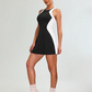 🎉This week's Special Sales - 50% OFF✨Color-Blocking Slim Mini Dress & Shorts Set