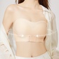 Push-up & No-Slip Seamless Strapless Bra with Front Hook