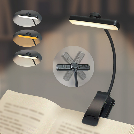 LED Eye-Care Clip Book Light
