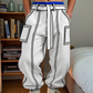 Men's Contrast Stitching Trousers