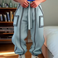 Men's Contrast Stitching Trousers