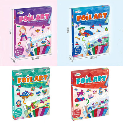 ⏳Time-limited Special⏰Children's Creative Fun Foil Art Set