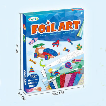 ⏳Time-limited Special⏰Children's Creative Fun Foil Art Set