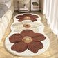 💫2025 Summer hot Sale🌸Soft Irregular Flower Pattern Rug