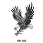 6pcs Waterproof Realistic Temporary Tattoo Stickers