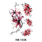 6pcs Waterproof Realistic Temporary Tattoo Stickers