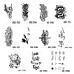 Anti -Sweat Juice Plants Over Time Sticker Tattoo