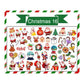 Christmas Theme Blusher Makeup Temporary Tattoos