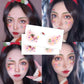 Christmas Theme Blusher Makeup Temporary Tattoos