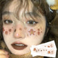 Christmas Theme Blusher Makeup Temporary Tattoos