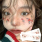 Christmas Theme Blusher Makeup Temporary Tattoos