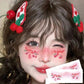 Christmas Theme Blusher Makeup Temporary Tattoos