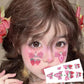 Christmas Theme Blusher Makeup Temporary Tattoos