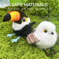 Lifelike Bird-Shaped Interactive Cat Toy