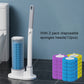 Convenient Disposable Toilet Brush Cleaning Set
