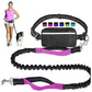 Adjustable Hands-Free Dog Lead with Waist Bag