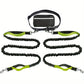 Adjustable Hands-Free Dog Lead with Waist Bag