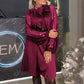 Women’s Sparkly Sequin Patchwork Dress
