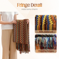 Boho Stripe Tassel Throw Blanket