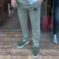 Men's Casual Crew Neck Top and Pants Set