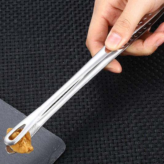28cm Super Long Stainless Steel Grill Tongs