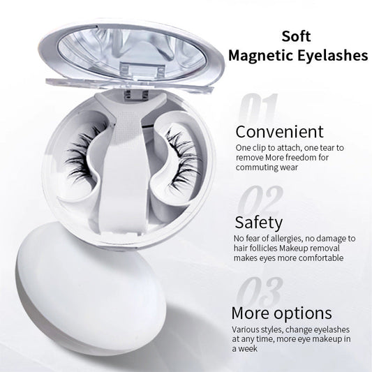 Naturally Soft Magnetic Eyelashes