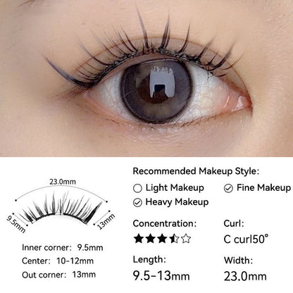 Naturally Soft Magnetic Eyelashes