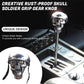 Creative Rust-Proof Skull Soldier Grip Gear Knob
