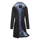 Women's Long Casual Splash-proof Hooded Windbreaker Jacket