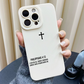 📱Matte Cross Pattern iPhone Case