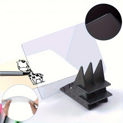 Optical Drawing Tracing Board with Adjustable Stand