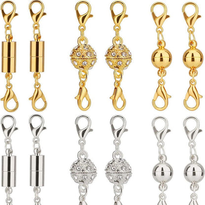 12PCS Magnetic Clasp Set for Necklace