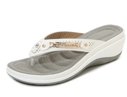 ✨Hot Sale 50% OFF🎀Flip-flops for women with cushioning that provides arch support👡